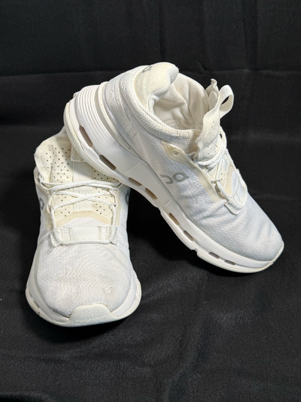 On Cloudnova 2 Women's Sneakers Size 6.5 White Running Shoes Athletic